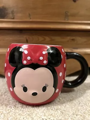 Disney Store Minnie Mouse Mug Red Polka Dot Tsum Tsum • $10.10