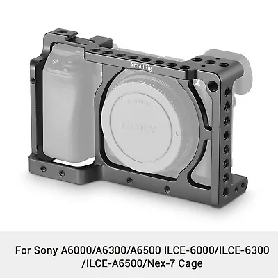 $61.74 • Buy SmallRig Camera Cage Video Rig Stabilizer For Sony A6000 / A6300 / A6500 Nex-7