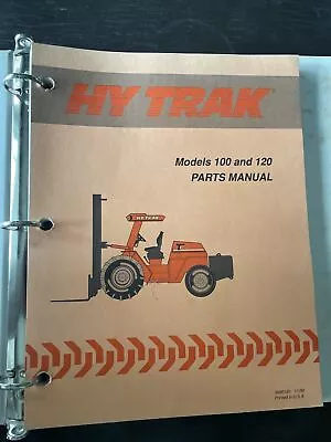 JLG Hytrak 100 120 Parts Catalog Guide MANUAL MATERIAL HANDLER FORKLIFT Book • $129.99