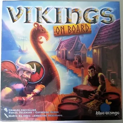 Blue Orange Vikings On Board Strategic Viking Conquest Board Game For Family Fun • $19.99