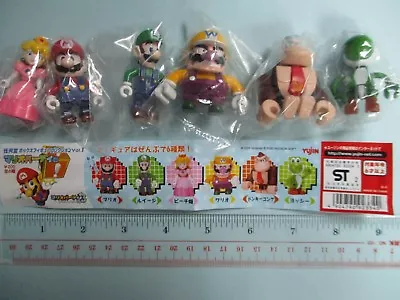 Yujin Nintendo Super Mario Kubrick Gashapon Figure Yoshi Wario Luigi Peach • $80.62