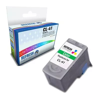 Refresh Cartridges Tri-Colour CL-41 Ink Compatible With Canon Printers • £16.17