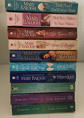 Lot 10 MARY BALOGH Romance Regency Web Of Love Someone To Hold Love @ST71 • $20