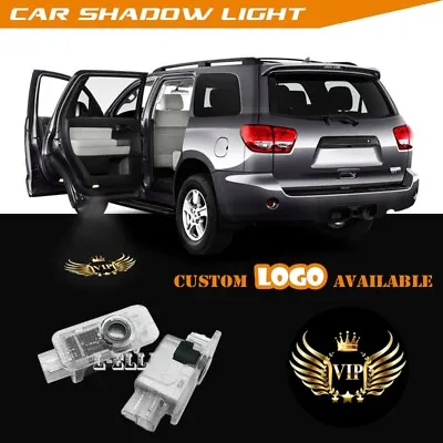 Car Door Projector Laser VIP Victory Crest Ghost Shadow Spot Light Fit For Au Di • $17.93