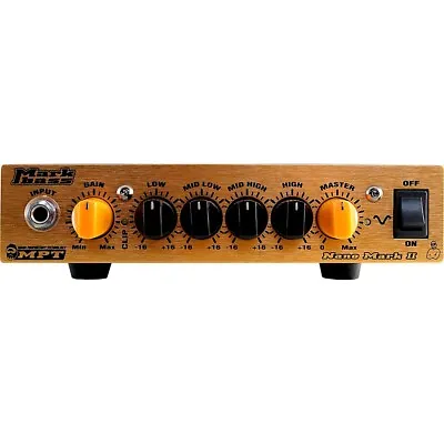 Markbass Nano Mark II 300 Watt Bass Amplifier Head Gold • $499.99