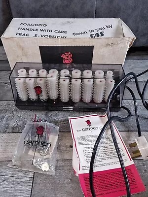 £25 • Buy Vintage Carmen Heated Hair Curlers