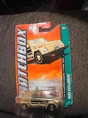 Matchbox MBX EXPLORERS  1974 VW Volkswagen Type 181 THE THING Woody CAR • $6
