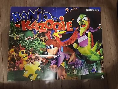 Banjo-Kazooie Nintendo 64 Game Boy Advance  Poster 2018 • $70