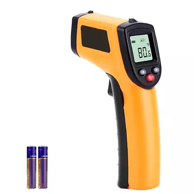 Temperature Gun Non-contact Digital Laser Infrared Thermometer LCD IR Temp Meter • $17.59