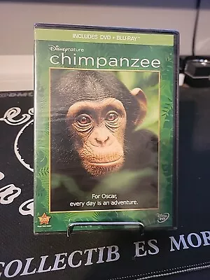 New Sealed Chimpanzee Disney DVD Blu-ray 2012 2-Disc Set) With Slip Cover • $4.99