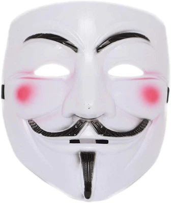 $4.98 • Buy Halloween Face Mask Anonymous Hacker V For Vendetta Guy Fawkes Fancy Dress Party