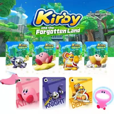 $18.59 • Buy 7pcs Nfc Cards For Kirby And The Forgotten Land Amiibo Cards FOR Switch & LITE