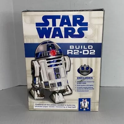 Star Wars Build R2-D2 Model Kit With LED Lights & Audio Chip New 2015 Disney • $14.99