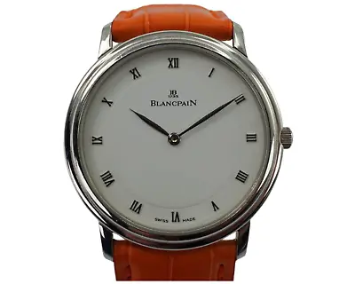 Blancpain Villeret Dress Watch Stainless Steel 0021-1127-55 C. 2000s • $3890