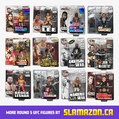 UFC Action Figures Ultimate Collector Round 5 World Of MMA Champions • $90