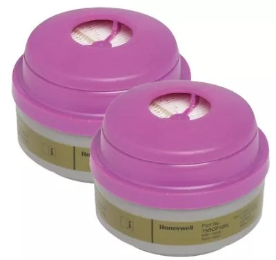 Honeywell North 75SCP100L Combination Gas Vapor P100 Respirator Cartridge 2-PK • $21.99