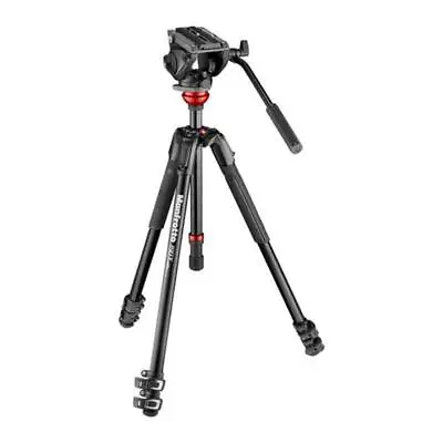 Manfrotto 190XV Tripod + MVH500AH Fluid Head • $780.85