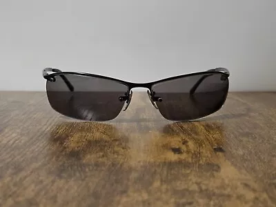 (frame Only) Vintage Ray Ban Rb 3183 Top Bar Sunglasses Frame Italy 63/15 #139 • $75.87