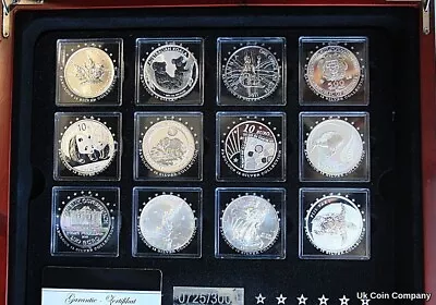 2011 Fabulous 12 Silver Silver Coin Set • £490