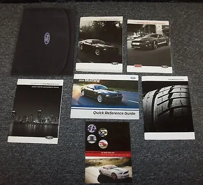 2014 Ford Mustang Shelby GT500 Owner Operator User Guide Manual Set Super Snake • $251.68