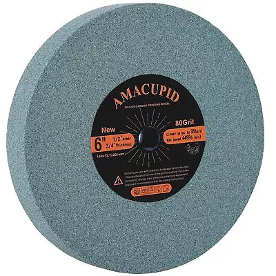 Bench Grinding Wheel 6 Inch Green Silicon Carbide Abrasive For Grinding • $33.41