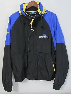 Goldwing Dynamic Systems Mechanical Contractors Black Hoodie Jacket Coat XL  • $64.99