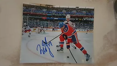 Milan Lucic Signed Autographed Edmonton Oilers 8x10 Photo W/Photo Proof  • $10.92