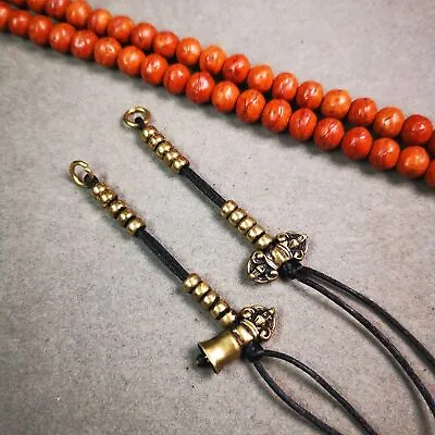 Gandhanra Handmade Tibetan Buddhist Mala Bead Counters For Prayer Bead Necklace • $24.99