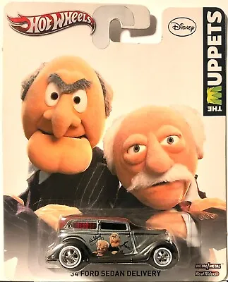 Hot Wheels 2012 Pop Culture The Muppets STATLER & WALDORF 34 FORD SEDAN DELIVERY • $11.96