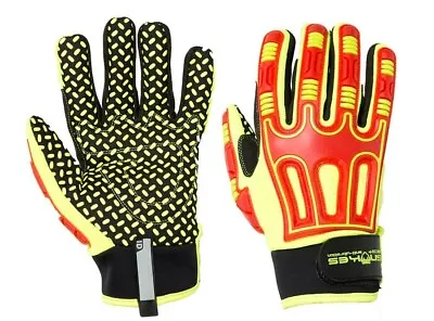 Snakes Oil & Gas Mechanics Gloves Xl Size Mens Work Gloves Anti Cut 5 Gloves Ppe • $82.50