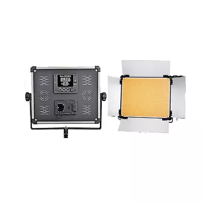 2X D2000 5500K Dimmable Panel LED Studio Photography Lighting For Film Interview • $502.20