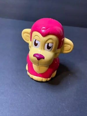 Vintage  Flash Buddies  Children's Flashlight Pink Monkey With Tail Hanger • $15