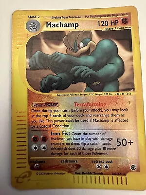 £0.99 • Buy Machamp Expedition Reverse Rare 16/165 Pokémon Holo