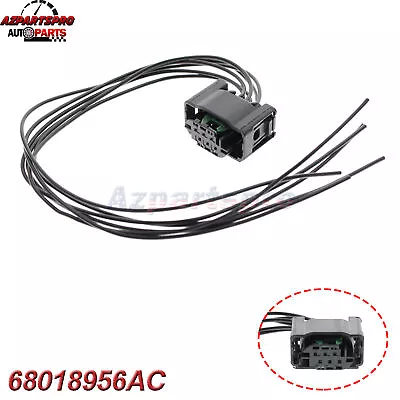 New Throttle Body Connector Pigtail Plug Wiring Harness For Dodge Chrysle Jeep • $11.97