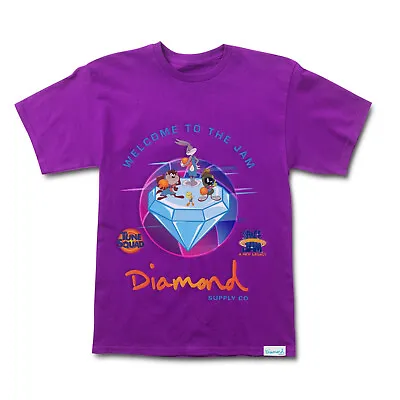 Purple Diamond Supply X Space Jam Welcome To The Jam Tee • $26.50