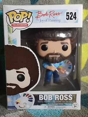 £30.01 • Buy Bob Ross Pop 524 - Bob Ross Paint Brush Funko Pop! Vinyl 2018 - Vaulted + Prot