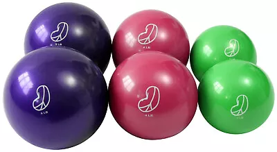 Soft Weighted Mini Medicine Balls -Fitness Training Weights -Low Impact Therapy • $17.99