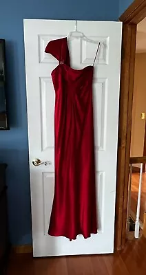 Marc Bouwer Glamit! Womens Limited Edition Red Gown Dress Size 2 • $60