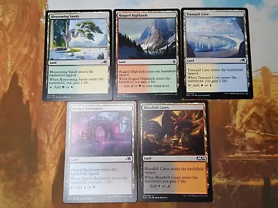5 ALLIED HEAL LANDS - Dual Lands - MTG - Magic The Gathering - NM • £3.99