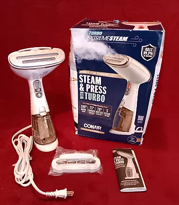 Conair Steam & Press Turbo ExtremeSteam Handheld Fabric Steamer GS59X Read • $31.41