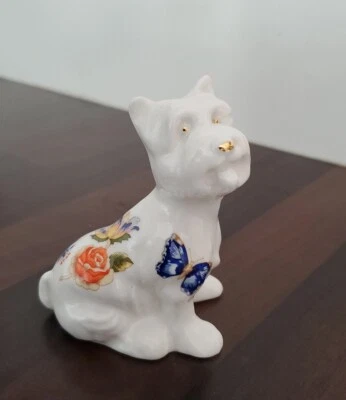 Aynsley Cottage Garden West Highland Terrier Puppy Westie. Original Label Rare • £19.99