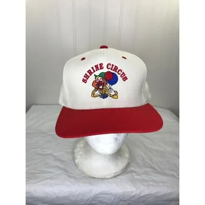 Vintage Shrine Circus Clown Snapback Hat Cap • $25