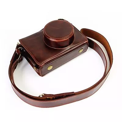 PU Case With Strap For Fujifilm X100/X100S/X100M/X100T - Coffee • $43.51