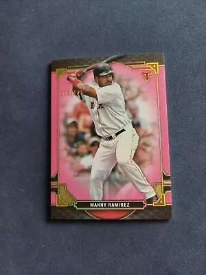 MANNY RAMIREZ 2022 Topps Triple Threads Tourmaline #119/125 BOSTON RED SOX  • $2.99