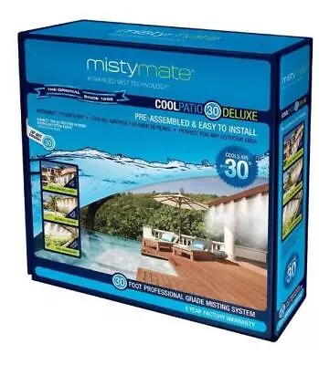 MistyMate Cool Patio 30 Deluxe Misting System Outdoor Pre-Assembled 30ft. Mist • $35