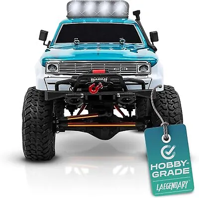 Laegendary 1:10 Scale RC Crawler 4x4 Offroad Remote Control Truck - Blue Green • $199.99