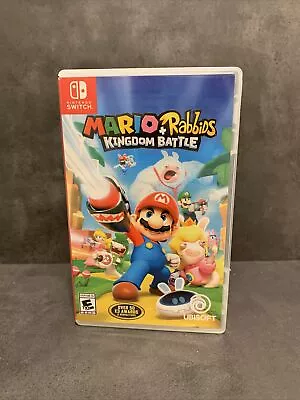 Mario + Rabbids Kingdom Battle (Nintendo Switch 2017) Tested Working NO MANUAL • $15.97