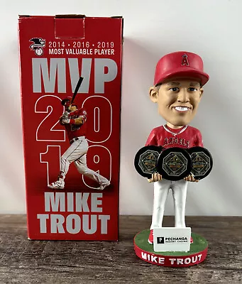 Mike Trout Bobblehead 2019 3X MVP - Los Angeles Angels Pechanga Resort • $29.99