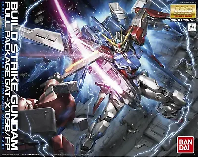 Bandai Build Fighters 1/100 MG Build Strike Gundam Full Package Mode Kit InStock • $79.99