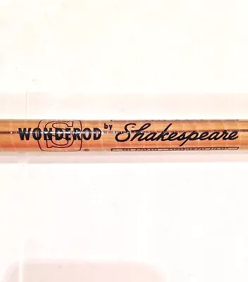 Vintage 1970's  Shakespeare Wonderod  Woodgrain FY-608 NOS 9' 00'' Sealed Unused • $175